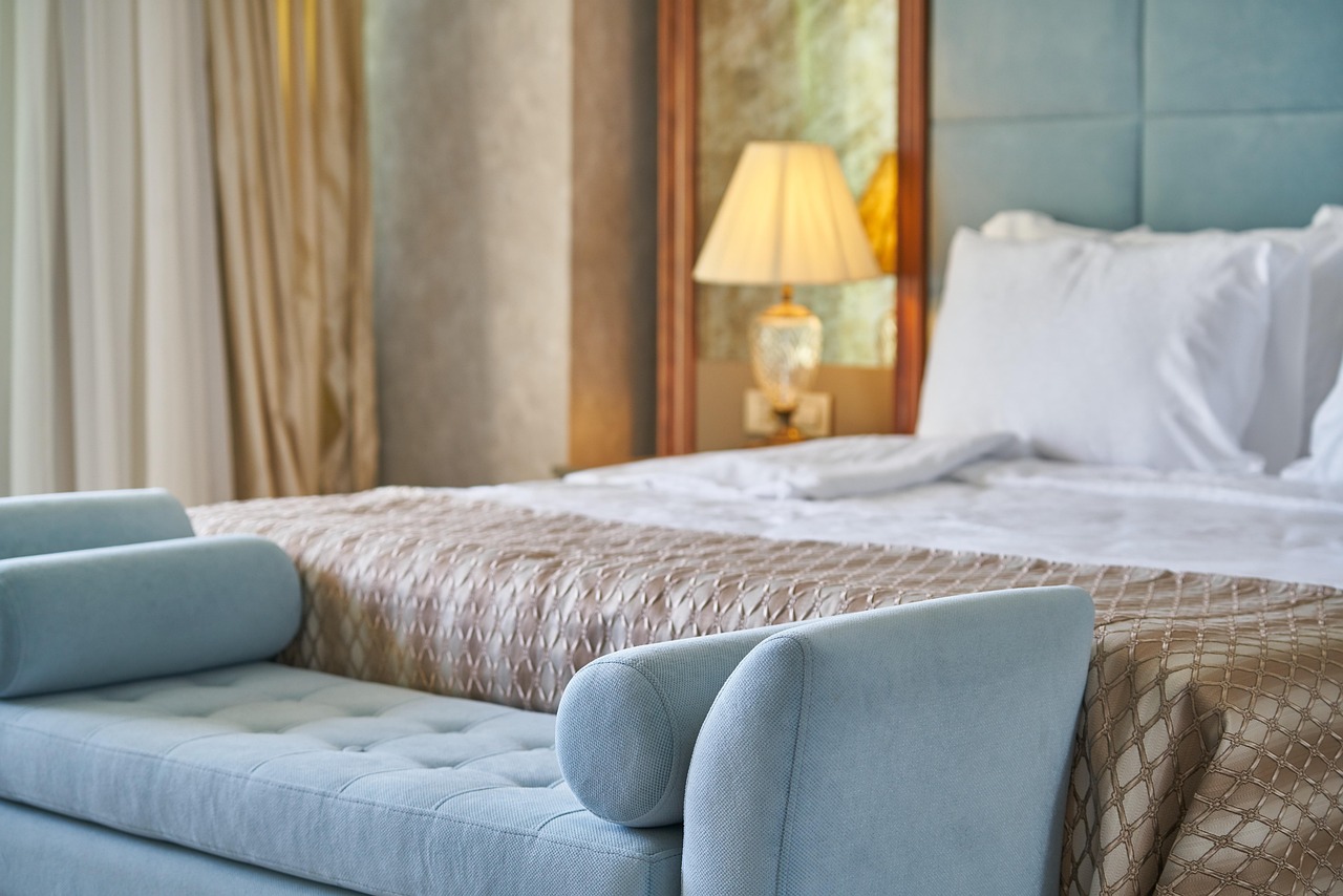 Luxury hotel suite — the whale tier of comp hospitality