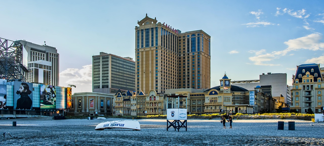 Atlantic City casino floor — the MIT team's primary East Coast hunting ground